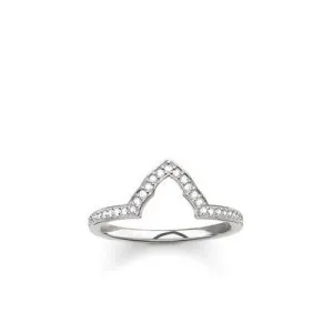 bague pour femme en forme de V