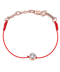 Bracelet cordon rouge tendance