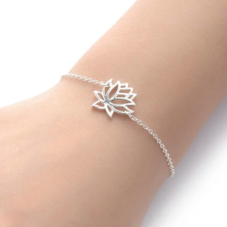 bracelet fleur femme