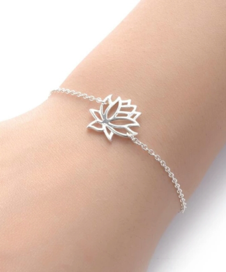 bracelet fleur femme