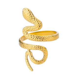 bague serpent reglable pour femme