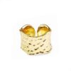 bague tendance ete dore