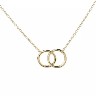 collier cercles entrelaces