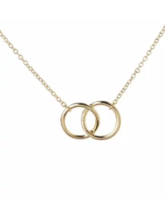 collier cercles entrelaces