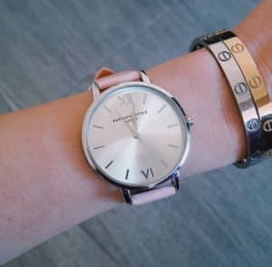 montre tendance rose