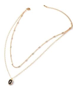 collier fantaisie croix