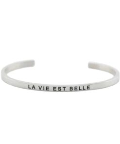 bracelet la vie est belle
