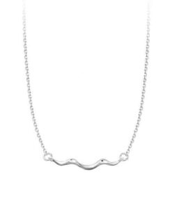 collier vague argent 925