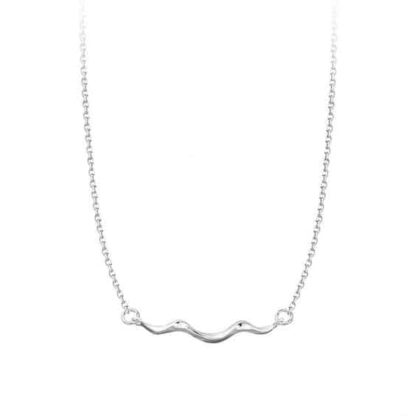 collier vague argent 925