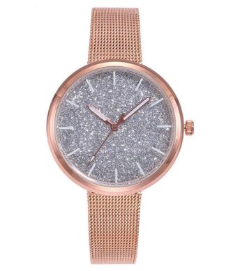 montre cadran gris