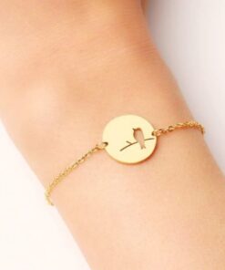 bracelet fantaisie medaille