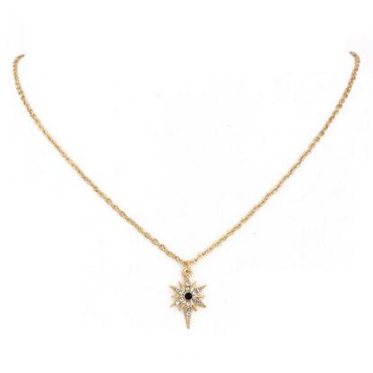collier etoile or