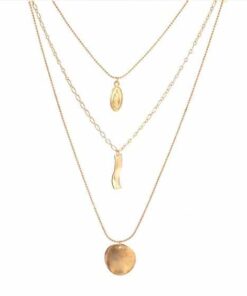 sautoir dore tendance