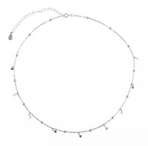 collier pampilles argent