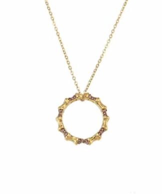 collier cercle or