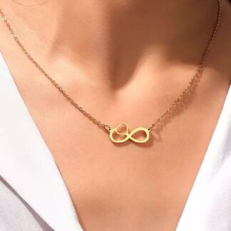 collier pendentif infini