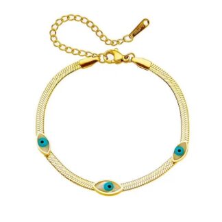 Bracelet oeil acier inoxydable