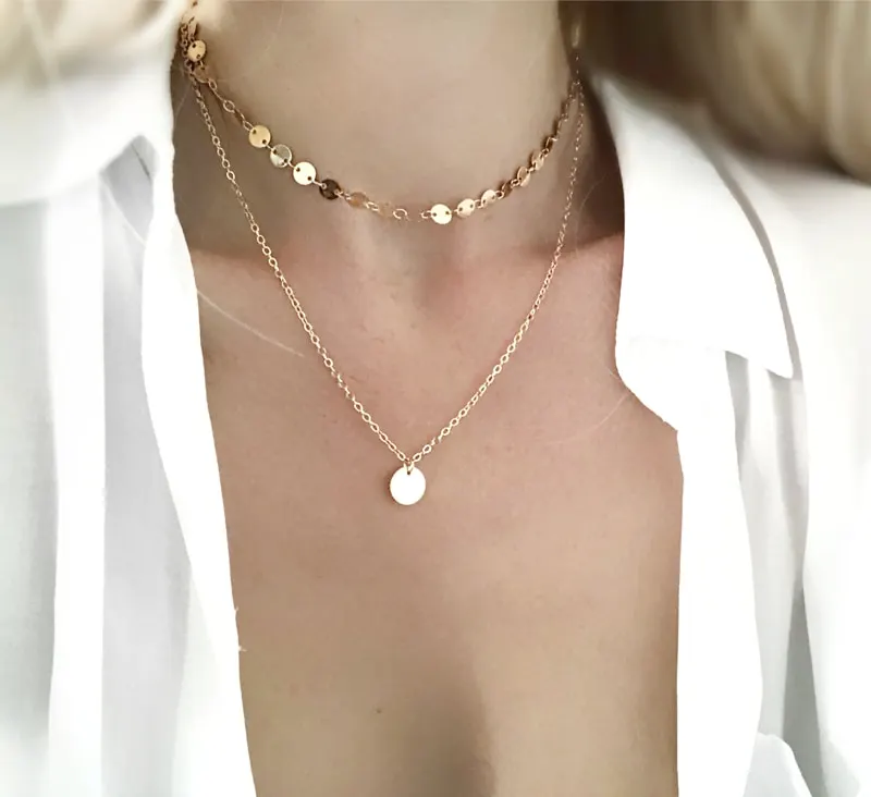 Collier ras du cou femme