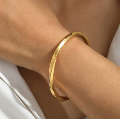 bracelet jonc femme acier inoxydable